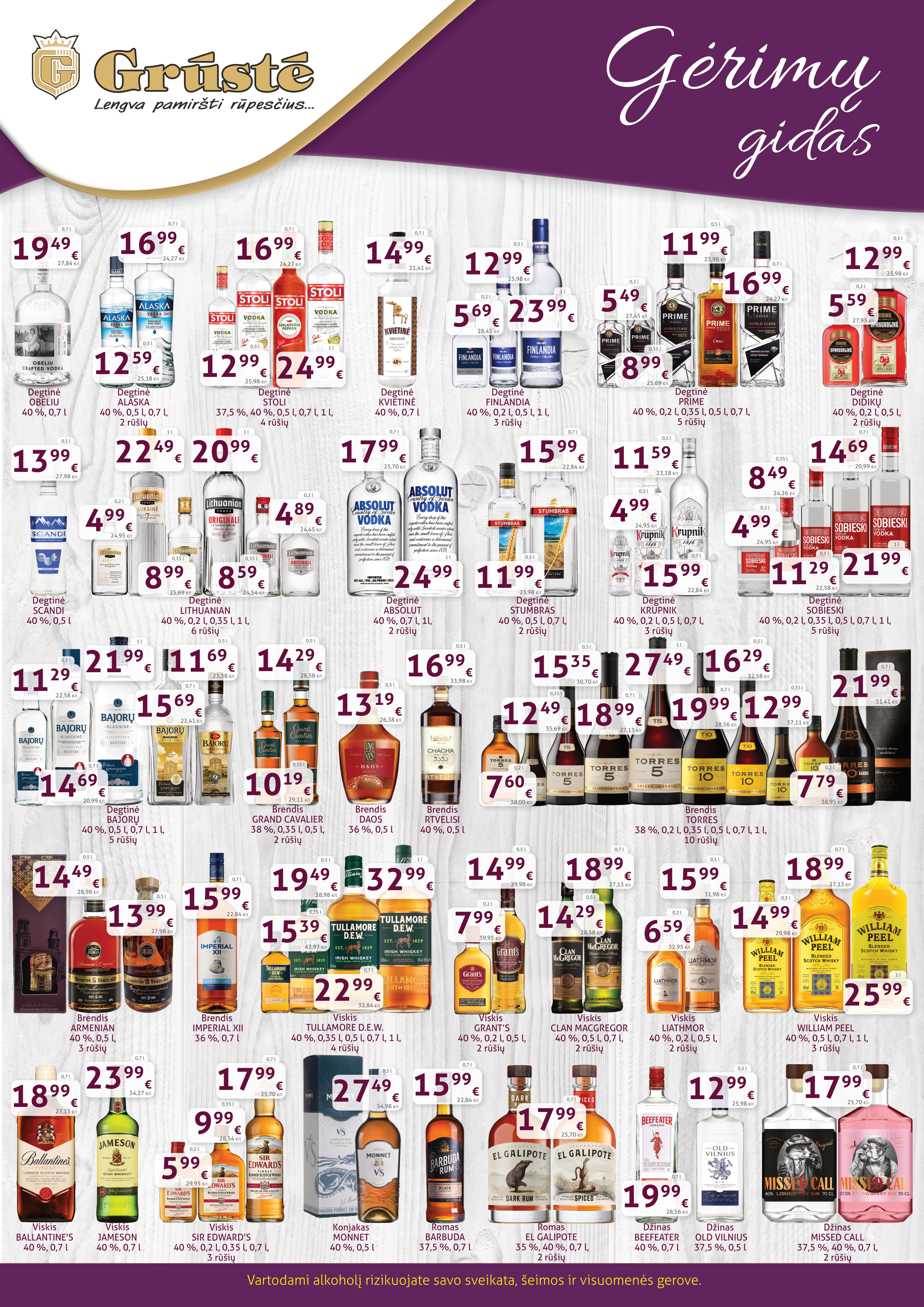 Gėrimų gidas – 2 puslapis